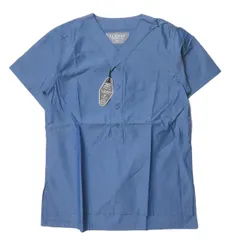新品 SLOWBE スローブ 日本製 S/S SLEEP SHIRTS スリーピングシャツ TS-16S-1003 1 ブルー 半袖 プルオーバー ベースボールシャツ パジャマ トップス g3053のサムネイル