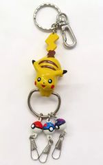あNo.176ポケモン ピカチュウ モンスターボール キーホルダー - メルカリ