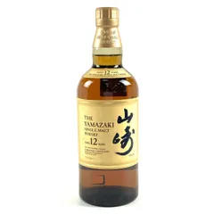 【東京都内限定お届け】 サントリー SUNTORY 山崎 12年 シングルモルト 旧 700ml 国産ウイスキー 【古酒】のサムネイル
