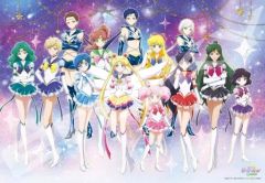 [중고] 퍼즐 세일러 전사 [극장판 미소녀 전사 세일러 문 Cosmos] 지그 소 퍼즐 1000 개 [1000T-383]