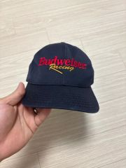 USA製90's Budweiserバドワイザー刺繍ロゴキャップ オフィシャル