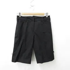 クレイサス CLATHAS パンツ ハーフパンツ 綿 ストレッチ 黒 ブラック 38のサムネイル