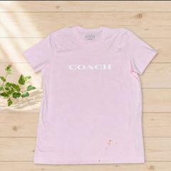 COACH コーチ 花柄ロゴ 半袖Tシャツ XS Mのサイズ感 - メルカリ