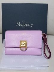 美品】Mulberry マルベリー 二つ折り長財布 レザー グリーン 緑 - メルカリ