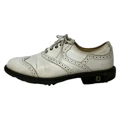 FOOTJOY(フットジョイ) シューズ JAP 25.5 メンズ 白 ウイングチップ レザーのサムネイル