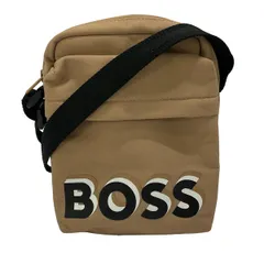 HUGOBOSS(ヒューゴボス) ショルダーバッグ - ベージュ×黒のサムネイル
