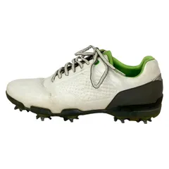 HUGOBOSS(ヒューゴボス) スニーカー 6.5 メンズ - 50311644 白×グレー×グリーン ゴルフシューズ レザーのサムネイル