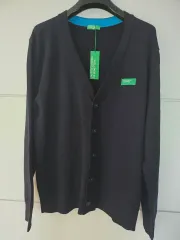 新品)BENETTON ネイビー メンズ カーディガン 105のサムネイル