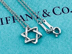 a275 美品　Tiffany&Co. ティファニー　スター　オブ　ダビデ　ネックレス　シルバー　925のサムネイル