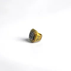TMT × HARIM ゴールド シグネットリング 指輪 17号 真鍮 GP 10周年記念のサムネイル