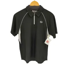セルジオタッキーニ SERGIO TACCHINI ハーフジップ パイピング S/S ポロシャツ メンズ JPN：M のサムネイル