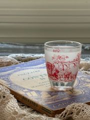 1910年代フランスリキュール金彩グラス バックグラウンドを是非お読み