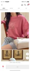 ピアス スタジオ スウェット ピンクのサムネイル