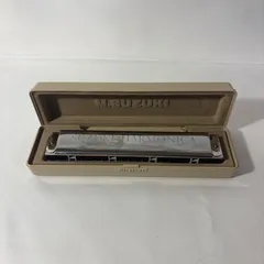 【中古品】SUZUKI 複音ハーモニカ SU-21SP ケース付き Y-556のサムネイル