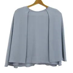 ラウンジドレス マントスリーブブラウス シャツ トップス レディース Fサイズ ブルー loungedress 【中古】のサムネイル