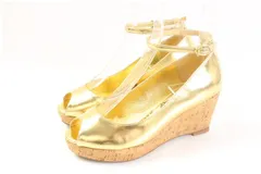 ペピータドロ PEPITA D'ORO ウェッジ パンプス オープントゥ /sh0517 ■PNのサムネイル