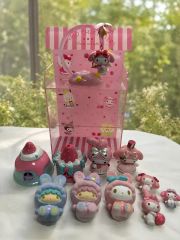 限定/10種コンプ】サンリオ Happyくじ Flower フィギュア賞 全種