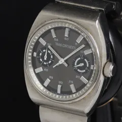 トランスコンチネンツ 6320-S022266 QZ シルバー文字盤 メンズ腕時計 HSN 2000000 NSKのサムネイル