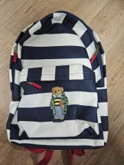 極美品 希少 ポロ ラルフローレン ポロベア リュック ブルー デニム