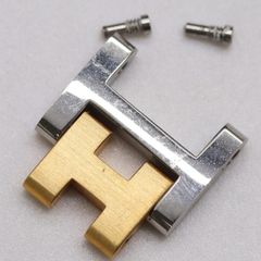 HERMESクリッパーコンビ Hウォッチ用 金属ベルトコマ 調整パーツ12ミリ