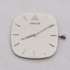 Seiko Credor Movement Cal.5A74A Quartz White Mother-of-Pearl Dial Men's Watch 2000000 NSK NGC