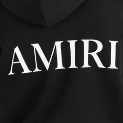 アミリ メンズ アウター パーカー・スウェット ロゴ Amiri Mens MA Logo Pull Over Hoodie Black ブラックのサムネイル