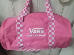VANS ピンク CHECK パータン ダッフル バッグのサムネイル