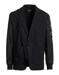 ディースクエアード メンズ アウター ジャケット・ブルゾン DSQUARED2 テーラードジャケット Black ブラックのサムネイル
