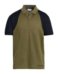 マックイーン メンズ トップス ポロシャツ MCQUEEN ポロシャツ Military Green グリーンのサムネイル