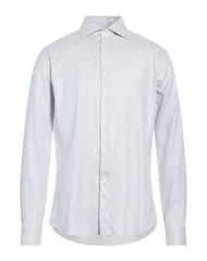 カナーリ メンズ トップス シャツ CANALI 柄入りシャツ Light Gray グレーのサムネイル