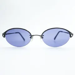 im product ISSEY MIYAKE 90年代 ヴィンテージ オーバル サングラス ブラック メタルフレーム カラーレンズのサムネイル