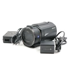 純正バッテリー計2個+充電器2種】SONY Handycam FDR-AX40 - メルカリ