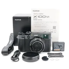 ■シャッター数800枚！新品同様■ FUJIFILM X100Ⅵ-B ブラック X100VI デジタルカメラ 富士フィルムのサムネイル
