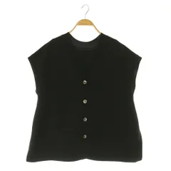 ユナイテッドアローズ UNITED ARROWS ミニマル 2WAY ニットベスト Vネック ブラック /MY ■OSのサムネイル