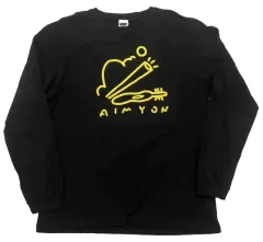【中古】衣類 あいみょん サーチライトロンT(ロングTシャツ) ブラック Lサイズ 「AIMYON 弾き語り LIVE 2022 -サーチライト- in 阪神甲子園球場」のサムネイル