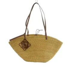 ロエベ LOEWE シェルバスケットバッグ かごバッグ トートバッグ ベージュ 茶 ブラウン /MI ■OS ■OHのサムネイル
