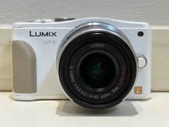 Panasonic LUMIX DMC-GF6 ホワイト ミラーレス一眼カメラ ズームレンズ 現状品のサムネイル