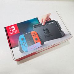 早い者勝ち　[美品]Nintendo Switch ネオン HAC-001 HAC-001 箱付 内箱なし 美品 Nintendo Switch ネオンブルー ネオン
