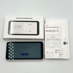 Galaxy 5G Mobile Wi-Fi SCR01 美品 箱付き 美品 Galaxy 5G Mobile Wi-Fi SCR01 ホワイト - メルカリ