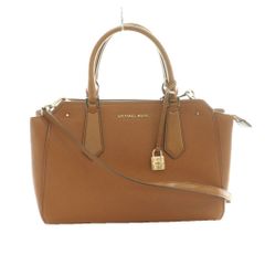 MICHAEL KORS 2WAY ショルダーバッグ ブラウン - メルカリ