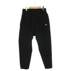 ウィンダンシー WIND AND SEA TRACKPANTS トラックパンツ テーパードパンツ ナイロン S ブラック ホワイト /ES ■OS ■SHのサムネイル