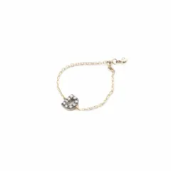 プラスヴァンドーム PLUS VENDOME MICROTATTOO 指輪 K10ブラウンダイヤモンド リング D 14号 イエローゴールドのサムネイル
