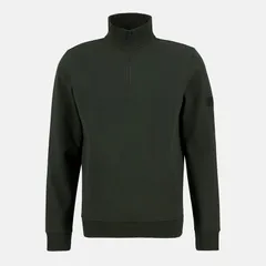 バブアー メンズ アウター パーカー・スウェット スウェット シャツ Barbour International Ilford Interlock HalfZip Sweatshirt Sage セーのサムネイル