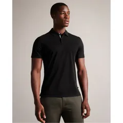 テッドベーカー メンズ トップス ポロシャツ Ted Baker Zeiter Polo Shirt Black ブラックのサムネイル