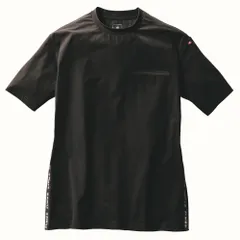 BURTLE バートル ショートTシャツ(ユニセックス) 春夏用 ブラック 247 35 XXLのサムネイル