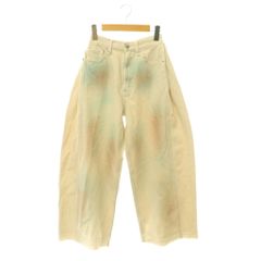 アメリ WIDE SIDE TUCK PAINT DENIM PANTS 新品 - メルカリ