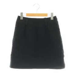 ハロッズ Harrods フレアスカート ミニ 1 黒 ブラック /AT ■OS ■AXのサムネイル