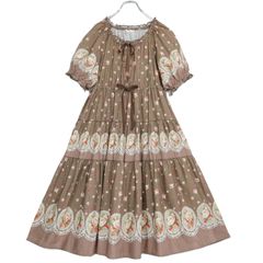 メロディバスケット×青木美沙子 Precious roseフリルカラーワンピース