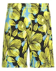 エムエスジイエム メンズ ボトムス ハーフパンツ・ショーツ MSGM ショートパンツ＆バミューダパンツ Yellow イエローのサムネイル