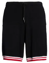 トゥルーレリジョン メンズ ボトムス ハーフパンツ・ショーツ TRUE RELIGION ショートパンツ＆バミューダパンツ Black ブラックのサムネイル